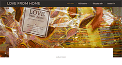 Desktop Screenshot of lovefromhomegiftbaskets.com